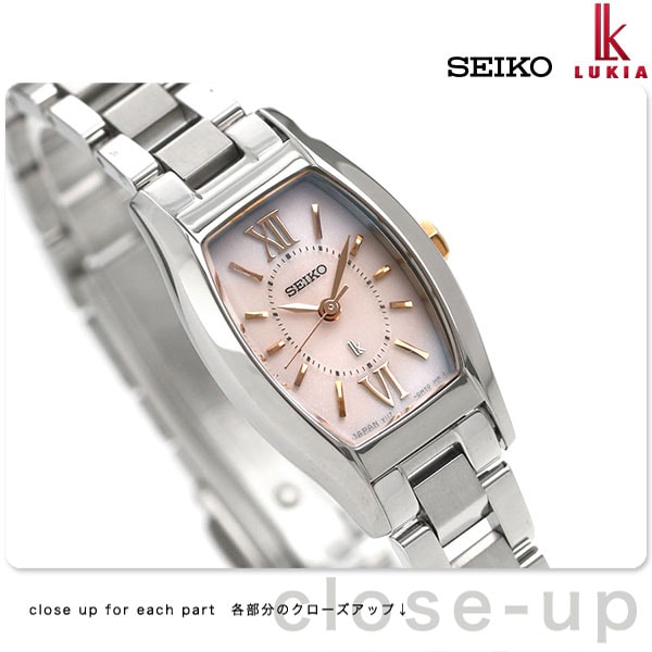 dショッピング |セイコー ルキア トノー ソーラー レディース 腕時計 SSVR131 SEIKO LUKIA ピンク  カテゴリ：の販売できる商品 腕時計のななぷれ (028SSVR131)|ドコモの通販サイト