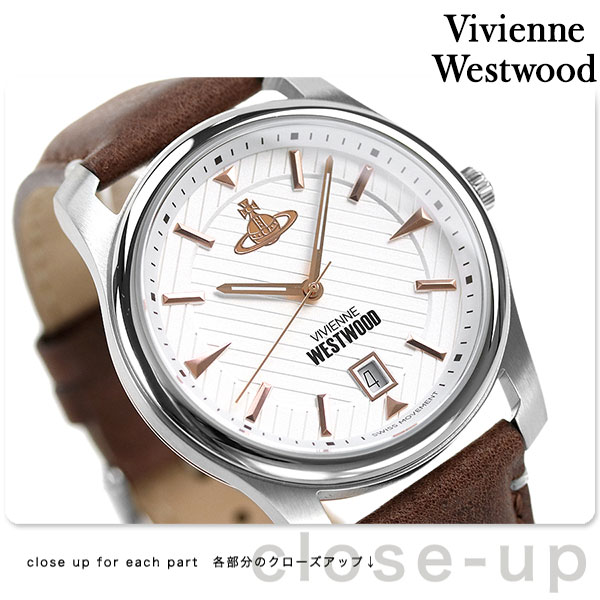 の正規取扱店 viviennewestwoodメンズ腕時計 ヴィヴィアンVV185WHBR - 時計