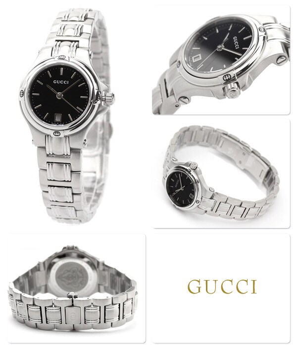 dショッピング |GUCCI グッチ 時計 9045 レディース ブラック YA090506
