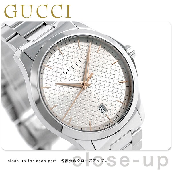 dショッピング |GUCCI グッチ 時計 Gタイムレス 40mm メンズ 腕時計