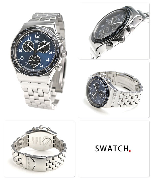 dショッピング |swatch スウォッチ 腕時計 swatch アイロニー クロノ