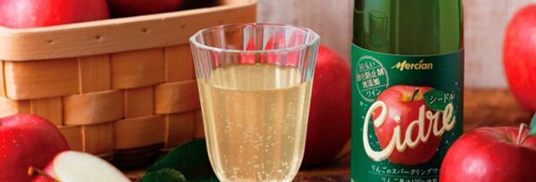 贅沢シードル おいしい酸化防止剤無添加シードル りんご果汁100%のりんごのスパークリングワイン 5% 500ml 果実酒 シードル メルシャン