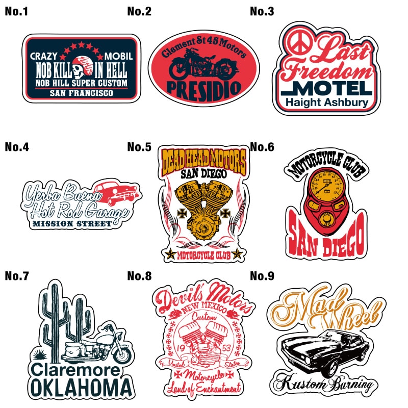 【st-050】海外ステッカー5色5枚(人物) st-050】海外ステッカー5色5枚(人物)