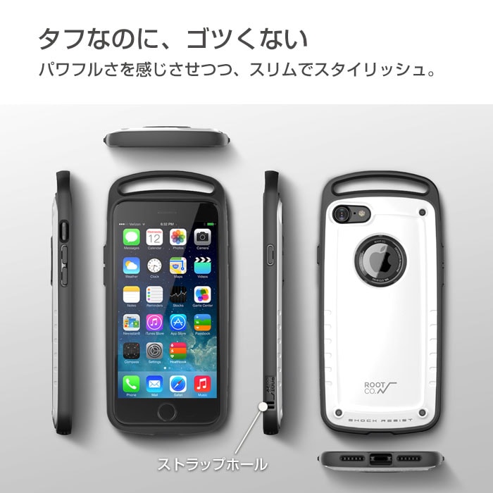 dショッピング |[iPhone SE 2020専用]ROOT CO. Gravity Shock Resist