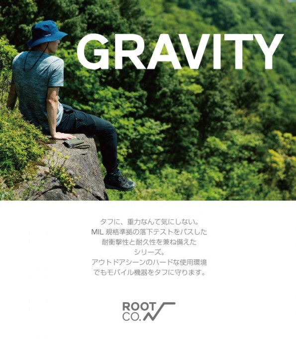 [iPhone 14 Plus/14 Pro Max専用]ROOT CO. GRAVITY Shock Resist Tough & Basic Case.