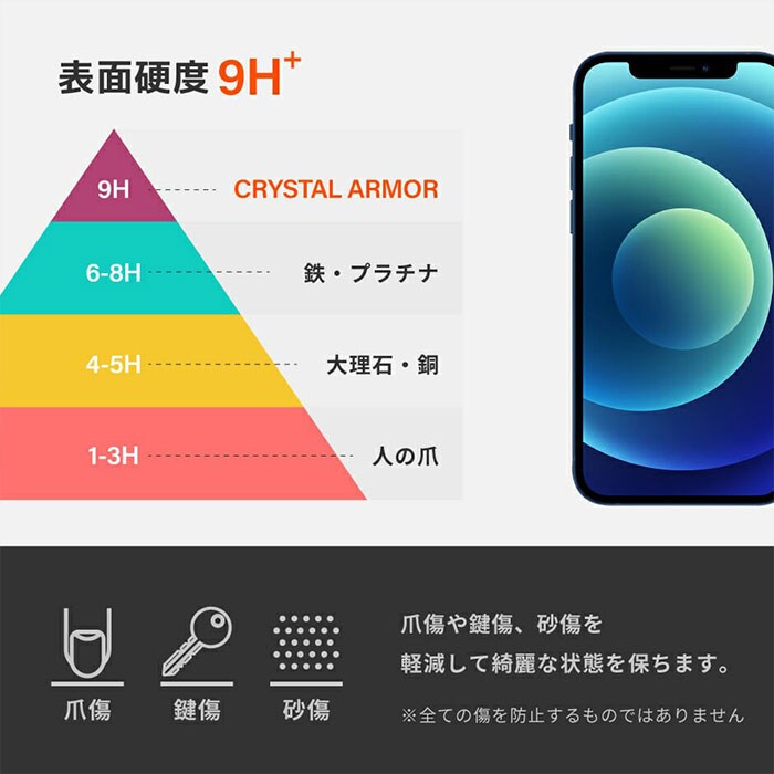 iPhone 14 Plus/13 Pro Max専用CRYSTAL ARMOR クリスタルアーマー