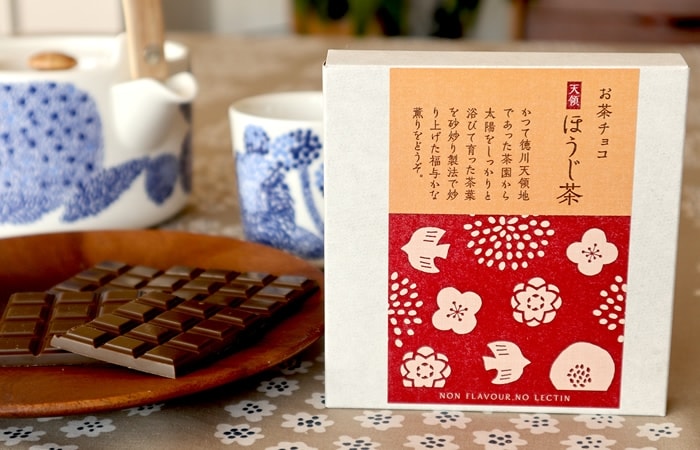 お茶チョコ　ほうじ茶