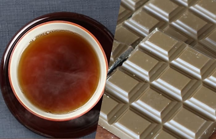 お茶チョコ　ほうじ茶