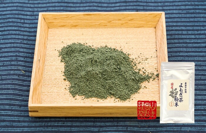 農薬不使用　国産　よもぎ茶粉末