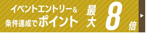 ポイント8倍