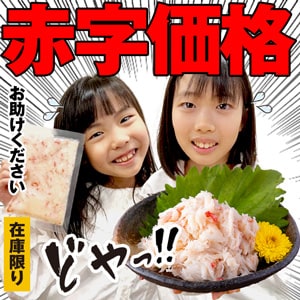 訳あり赤字大特価