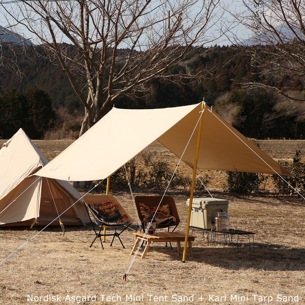 dショッピング |ノルディスク Nordisk ミニタープ カーリ カリミニ Kari Mini Tarp Sand  【北海道・沖縄は990円加算】nor148062 | カテゴリ：の販売できる商品 | daily-3 (063nor148062)|ドコモの通販サイト