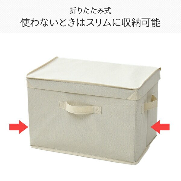 dショッピング |収納ボックス フタ付き 折りたたみ カラーボックス
