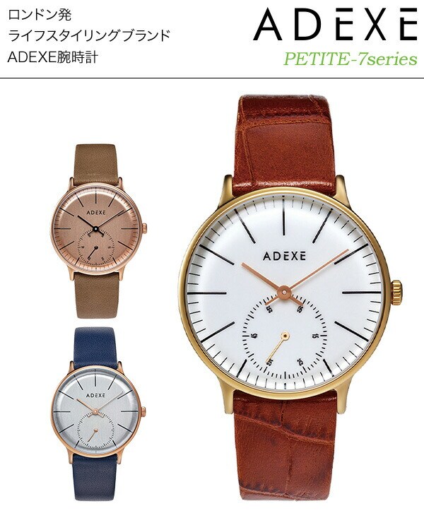 dショッピング |PETITE-7series 腕時計 日本製ムーブメント アデクス