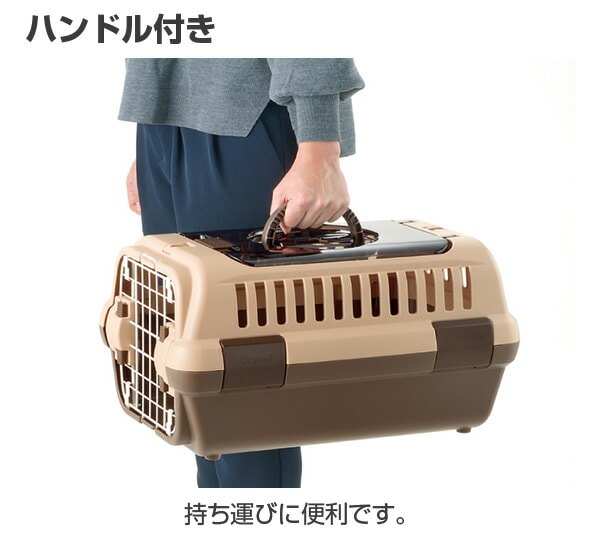 dショッピング |キャンピングキャリーダブルドアM (体重目安8kg以下) 小型犬・猫用 ペット用キャリー 犬 猫 うさぎ キャリーバッグ コンテナ  ペット用キャリーケース キャリーケース ハードキャリー クレート ハウス リッチェル 【送料無料】 | カテゴリ：の販売できる ...