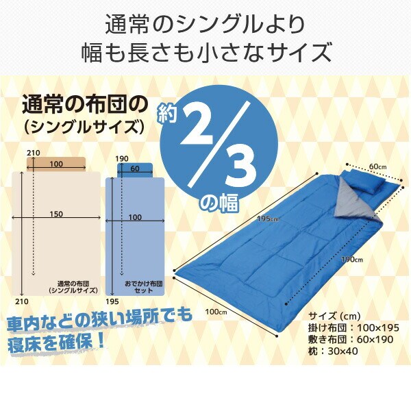やまぶき様確認用 お布団セット dショッピング |コンパクトで軽い布団セット (掛け布団 敷布団 枕 収納