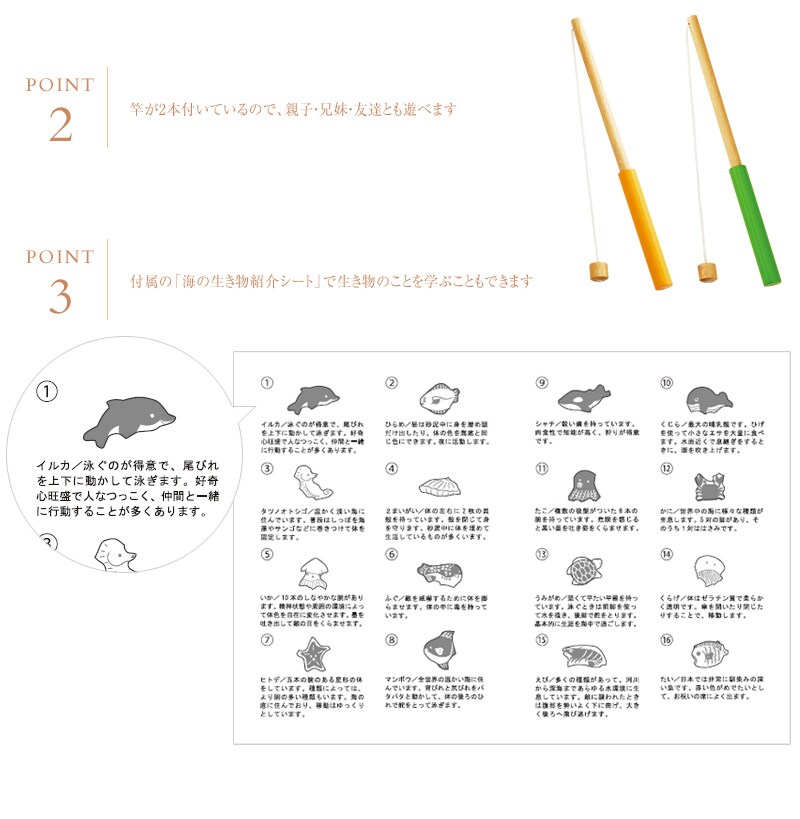 2層パズル　フィッシング  