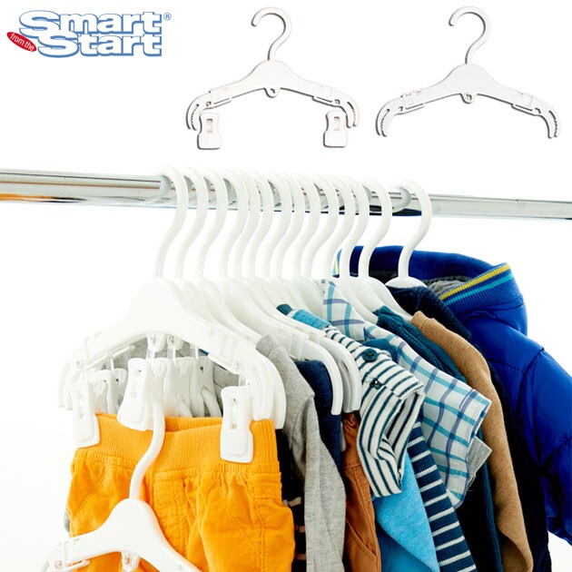 Smart from the Start スマートフロムザスタート 伸縮ハンガー 24本セット 12022210 