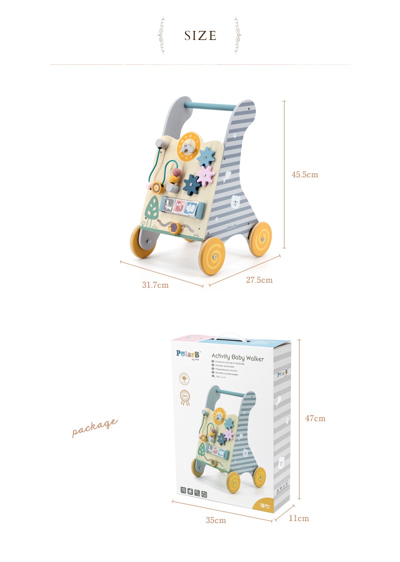 Polar B ポーラービー ベビーウォーカー 手押し車 TYPR44028 