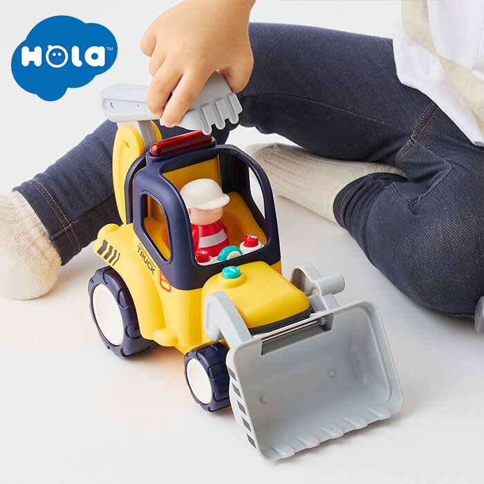 Hola Toys オラトイズ 音がいっぱい!はじめてのリモコンショベルカー TYHOL9988 