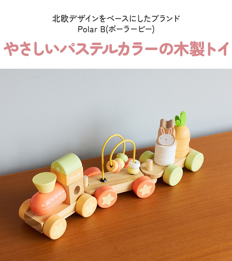 Polar B ポーラービー バニーシリーズ　アクティビティトレイン TYPR44288 