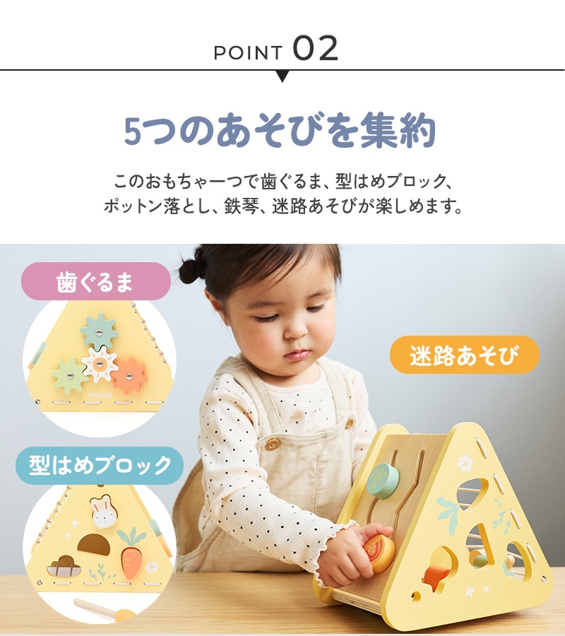 Polar B ポーラービー バニーシリーズ アクティビティボックス 5in1 TYPR44291