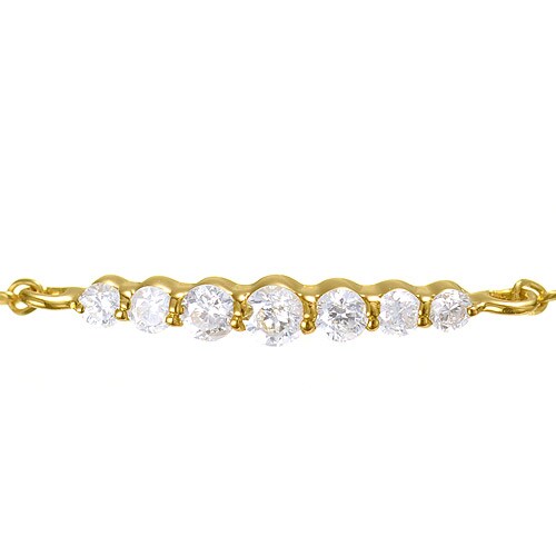 K18 diamond bracelet K18 ダイヤモンド　ブレスレット tender line