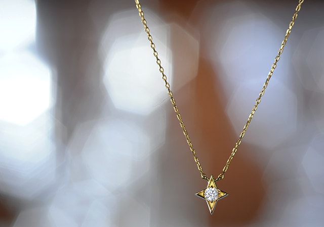 K18 diamond necklace K18 ダイヤモンド　ネックレス twinkle