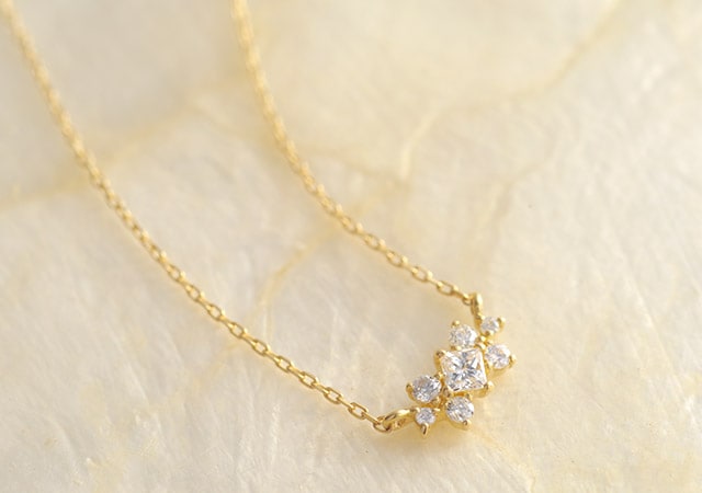 K18 diamond necklace K18 ダイヤモンド　ネックレス decoration