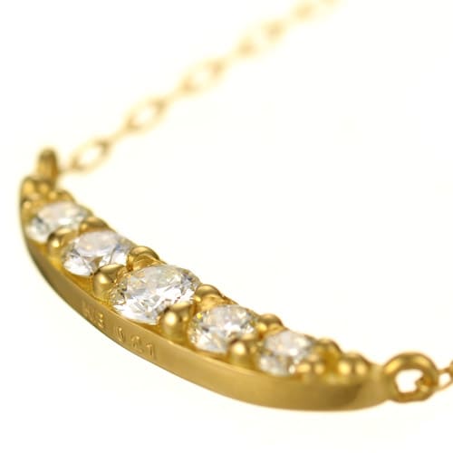 K18 diamond necklace K18 ダイヤモンド　ネックレス sheen 