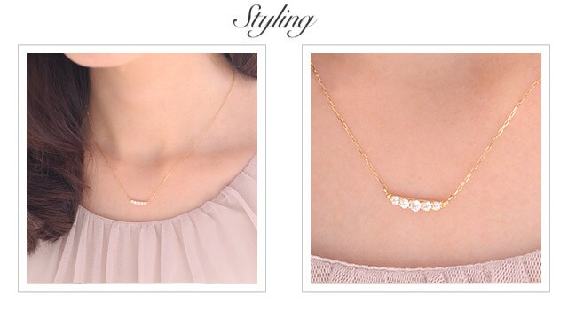 K18 diamond necklace K18 ダイヤモンド　ネックレス sheen 