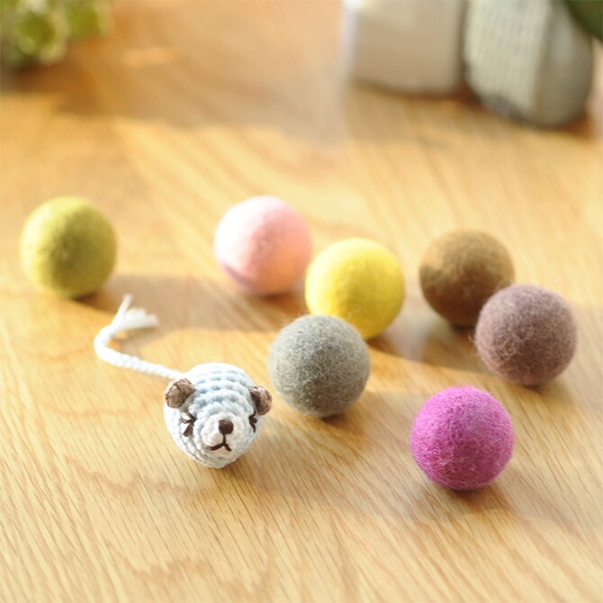 necono ネコノ いたずらネズミとコロコロボール 猫 おもちゃ ボール ぬいぐるみ おしゃれ 猫用品 ギフト ペットグッズ ペット用品 ねこ