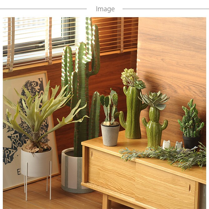 Brown. ブラウン フェイクグリーン ビカクシダ ポット 58cm 観葉植物 フェイクグリーン おしゃれ 造花 ディスプレイ ボタニカル 植物 多肉植物 インテリア おしゃれ