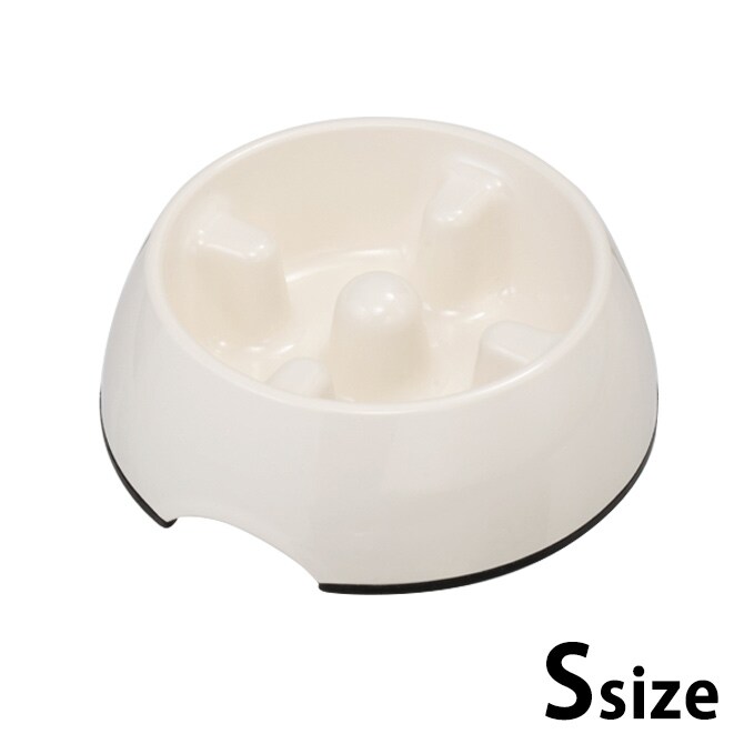 KONOKO コノコ Slowdown Dish ゆっくり食べれる食器 S  猫 フードボウル 犬 ごはん皿 早食い防止 ペット 食器 ネコ イヌ  