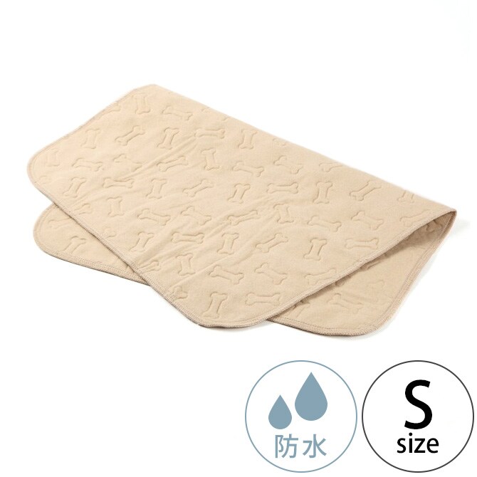TALL TAILS トール テイルズ ウォータープルーフ・パッド S ベージュ  犬用 猫用 ペット用 防水マット 防水カバー 防水パッド ソファ ベッド 車内  