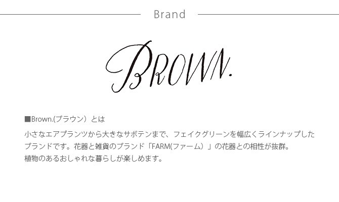 Brown. ブラウン アロエベラ ポット 48 観葉植物 フェイクグリーン 造花 アロエ ポット 鉢 おしゃれ リアル 多肉植物 インテリア