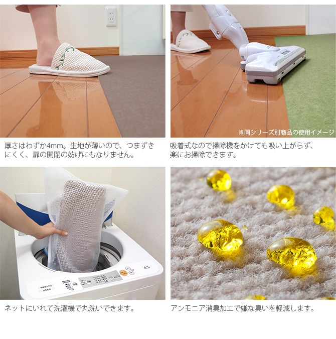 SANKO(サンコー) ペット用トイレ下敷きマット  猫 犬 ペット トイレマット 飛び散り防止 撥水加工 消臭 ズレない 洗濯可能  