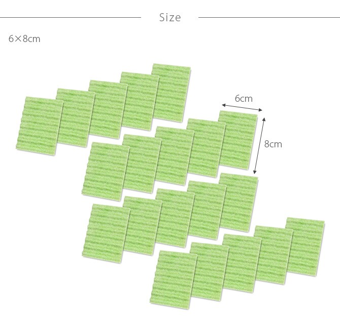 SANKO(サンコー) ペット用食器洗い 20枚入  猫 犬 ペット 食器洗い スポンジ 洗剤不要 水だけ ヌメリ取り 使い捨て  