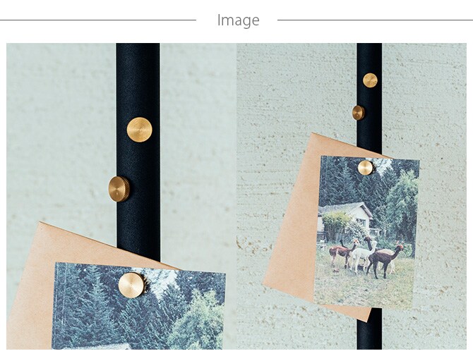 DRAW A LINE ドローアライン 010 マグネット 3個入り  つっぱり棒 突っ張り棒 伸縮 おしゃれ モノトーン 北欧 インダストリアル アイアン ツヤ消し インテリア  