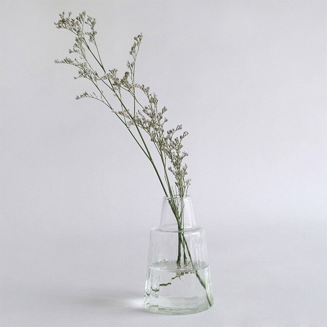 Horn Please ホーン プリーズ リューズガラス ワイズライン フラワーベース シャンク 