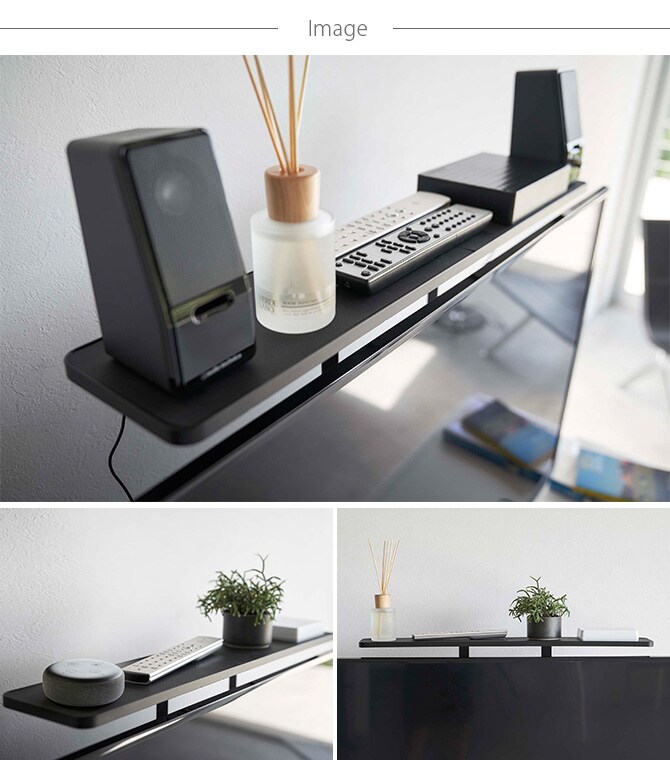 テレビ上＆裏ラック スマート ワイド 