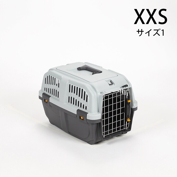 MPS エムピーエス ペット・ケージ SKUDOイアタ サイズ1(XXS) 犬 猫 ペット キャリーバッグ ペットキャリー コンテナ ハード 手提げ プラスチック
