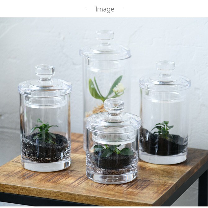 FOYER ホワイエ PVシリンダー 直径10cm×高さ30cm 