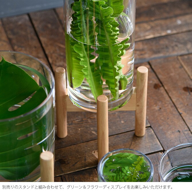 FOYER ホワイエ PVシリンダー 直径15cm×高さ60cm 