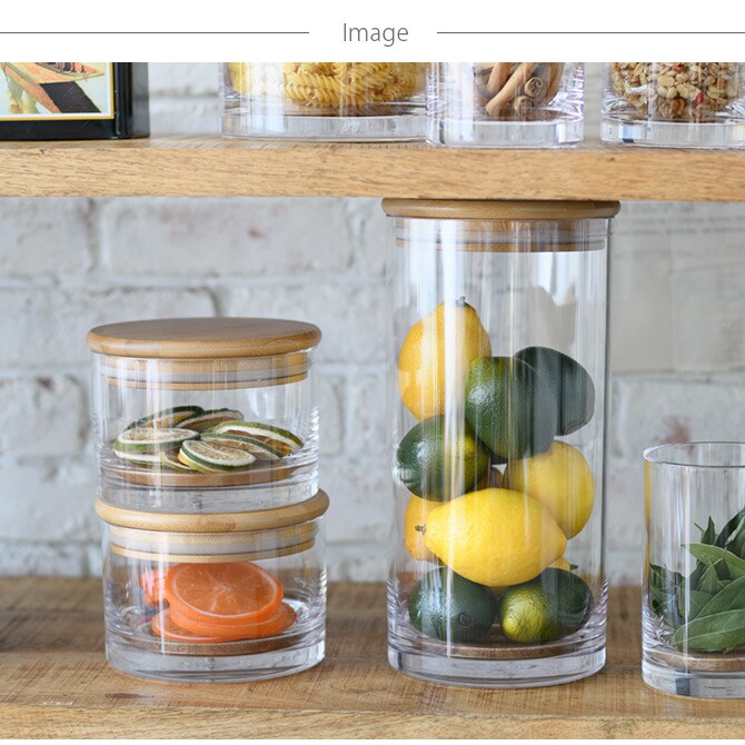 FOYER ホワイエ PVバンブー蓋 直径15cm用 