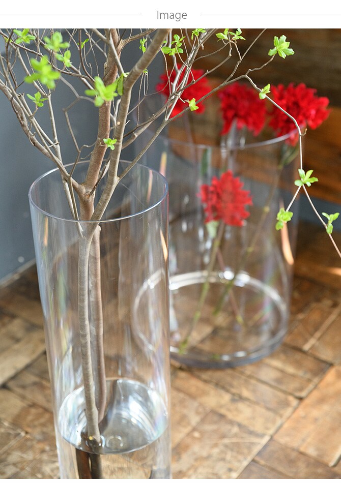 FOYER ホワイエ PVシリンダー 直径40cm×高さ60cm 