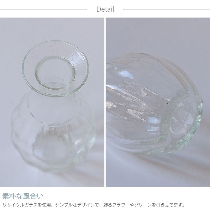 Horn Please ホーン プリーズ リューズガラス ワイズライン フラワーベース フィグ 