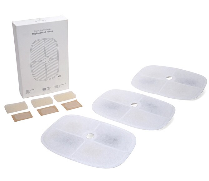 PETONEER ペットニア Fresco Pro 交換フィルターセット＋スクリーンフィルターセット(3枚入)  給水器用フィルター Petoneer Fresco Pro(FSW010)用 Petoneer Fresco Ultra(FSW020)専用  