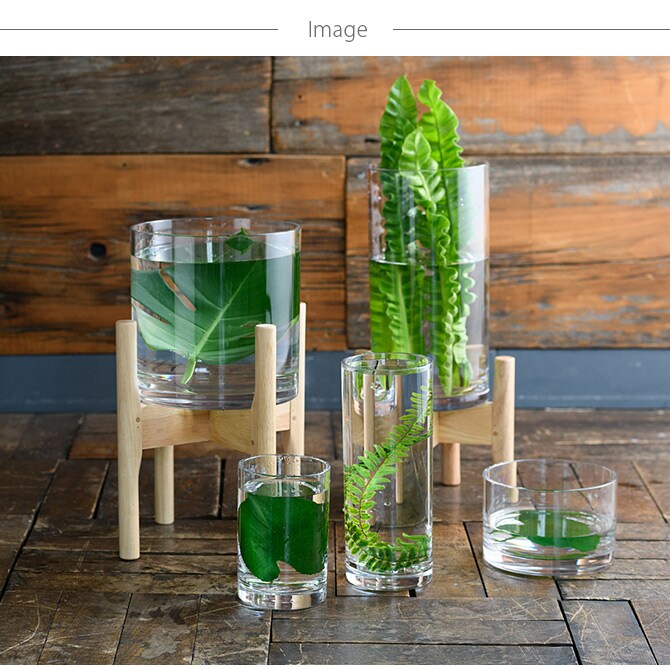 FOYER ホワイエ PVシリンダー 直径15cm×高さ25cm 