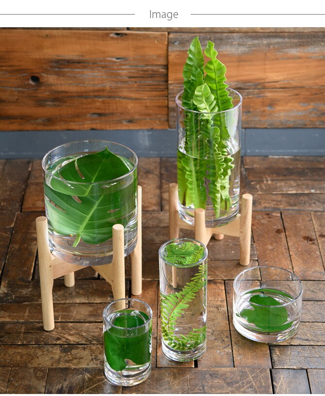 FOYER ホワイエ PVシリンダー 直径20cm×高さ25cm